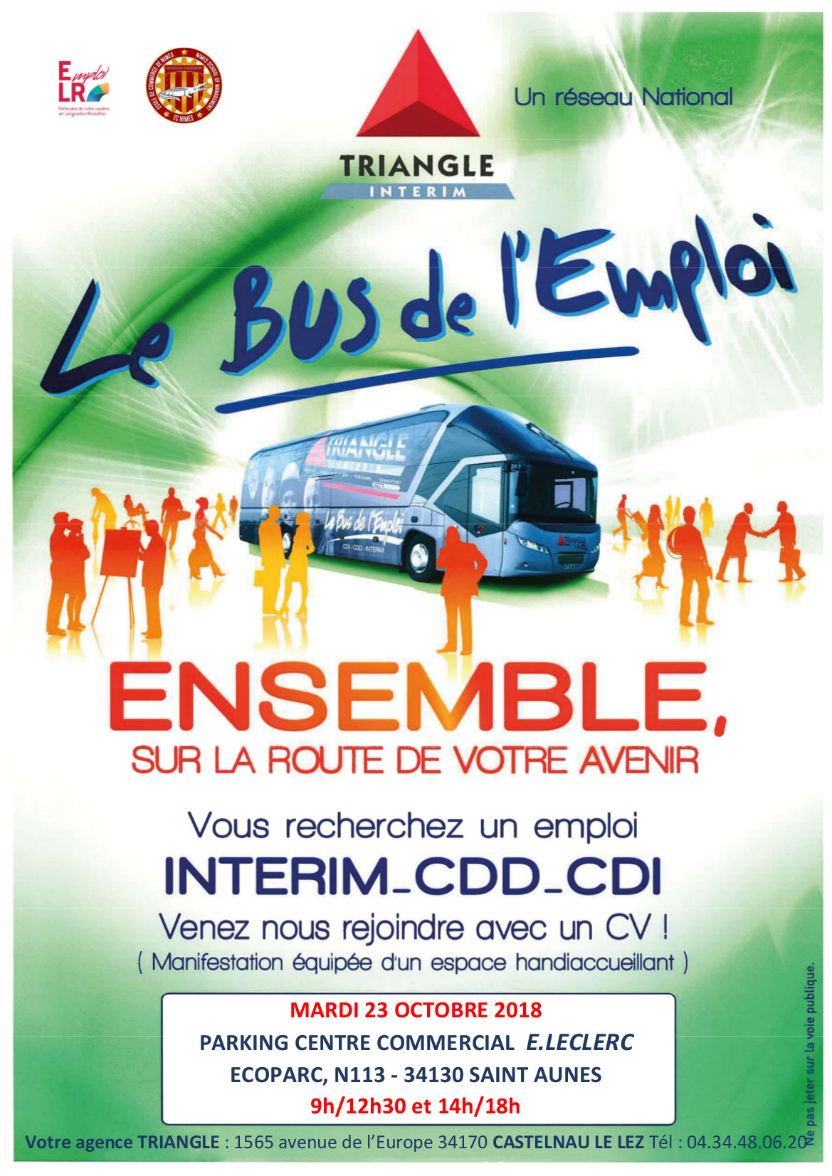 Bus de l'emploi Triangle Interim