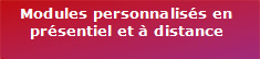 Modules personnalisés en présentiel et à distance