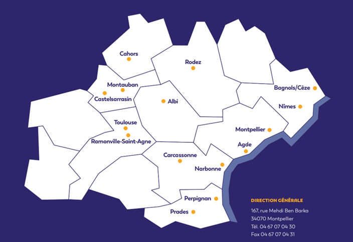 Nos centres de formations