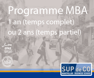 MBA Sup de Co Montpellier