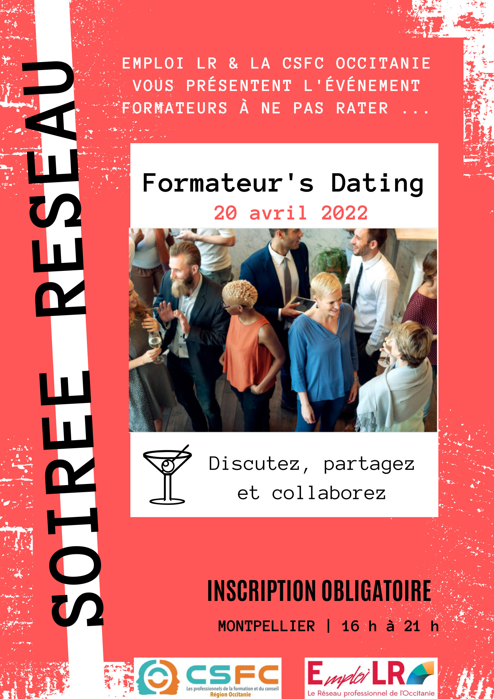 Affiche Formateur's dating 20/04/22