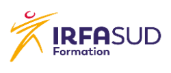 formation proposée par IRFA Sud