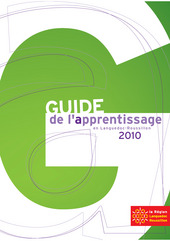 Guides de l'apprentissage en région