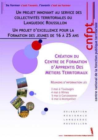 Création d’un CFA des métiers territoriaux en LR