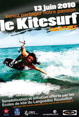 13 juin 2010 : 1re édition de la journée du kitesurf