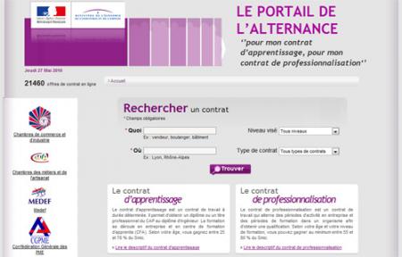 Lancement du portail de l'alternance