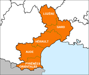 Les 10 plus gros employeurs des départements du Languedoc Roussillon.