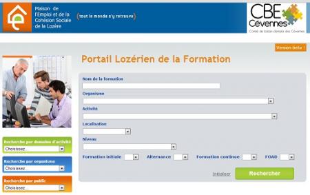 Portail lozérien de la formation