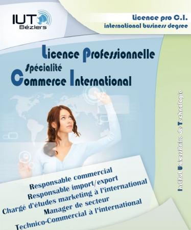 Le GRETA 34 Ouest propose la licence professionnelle spécialité commerce international en septembre 2013