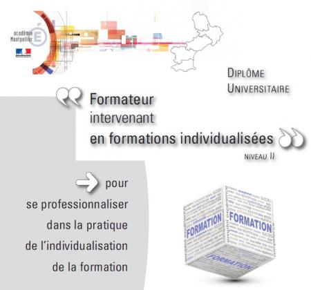 Création du DU « Formateur intervenant en formations individualisées »