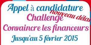Appel à candidatures challenge « Convaincre les investisseurs » 