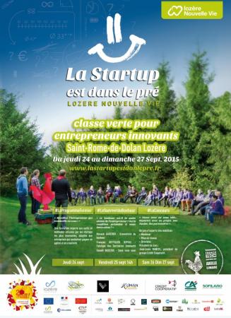 Inscriptions ouvertes à la Startup est dans le pré - Lozère nouvelle vie édition 2015