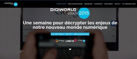 Le village du numérique de la Digiworld Week 2015 : appel à candidatures