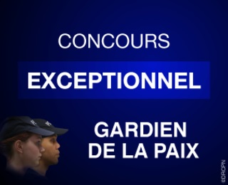 Concours exceptionnel de gardien de la paix 2016