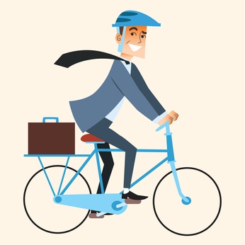 L’indemnité kilométrique vélo devient applicable pour les salariés du privé.
