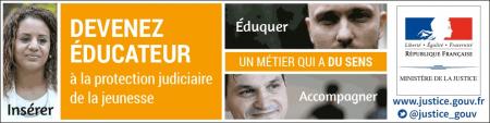 Concours pour recruter des éducateurs de la protection judiciaire de la jeunesse