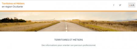 Mise en ligne du site Territoires et Métiers en région