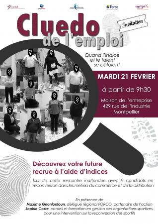 Le Cluedo de l’emploi de Comtel : une rencontre inédite entre recruteurs et futurs vendeurs le 21 février à Montpellier