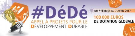 Nîmes Métropole lance #DéDé, un appel à projets pour le développement durable 2017.