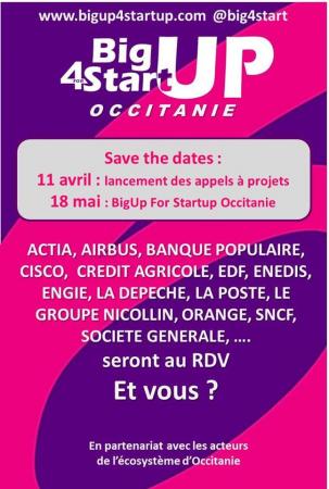 Lancement de BigUp For Startup en Occitanie