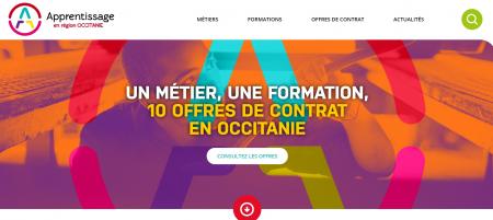 Le nouveau portail régional de l'apprentissage en Occitanie est en ligne.