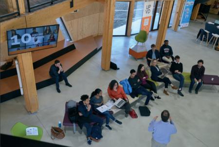 In Cube, l'incubateur de l'université de Perpignan, a été inauguré.