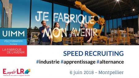 Speed Recruiting d'EmploiLR dédié à l'apprentissage dans l'industrie le 6 juin : plus de 40 entreprises présentes, près de 100 postes à pourvoir