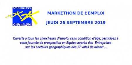 MARKETHON de l'emploi en Occitanie le 26 septembre 2019