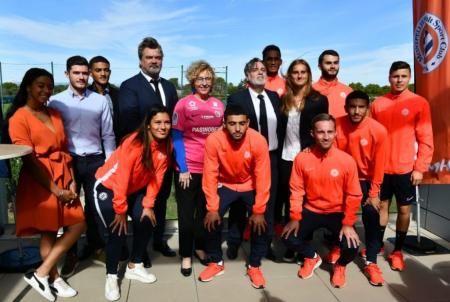 La ministre du Travail Muriel Penicaud inaugure deux CFA d'entreprise à Montpellier.