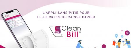 Clean Bill lance sa solution de dématérialisation des tickets de caisse.