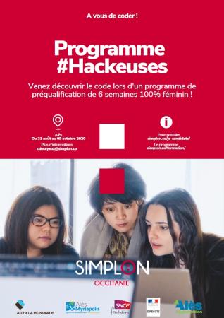 Lancement de la 1re promotion #Hackeuses sur Alès, un parcours de formation numérique réservé aux femmes