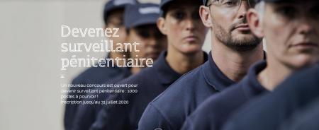 1 000 postes de surveillant pénitentiaire à pourvoir : inscription au concours jusqu'au 31 juillet