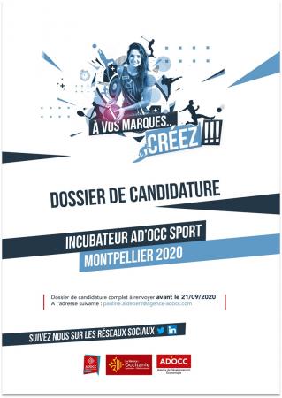 38e promotion du programme d'incubation AD'OCC Sport à Montpellier : candidatures jusqu'au 21 septembre