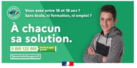 0 800 122 500 : le numéro gratuit pour les 16-18 ans qui ne sont ni en études, ni en formation, ni en emploi