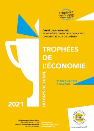 2e édition des Trophées de l'économie 2021 du Pays de Lunel : candidatures avant le 26 février