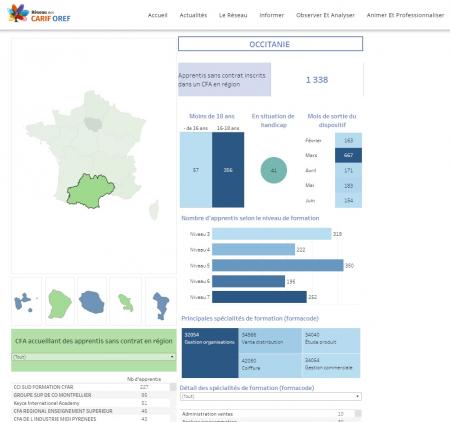 Recrutez un(e) apprenti(e) en recherche de contrat sur votre territoire grâce à la cartographie des Carif-Oref.