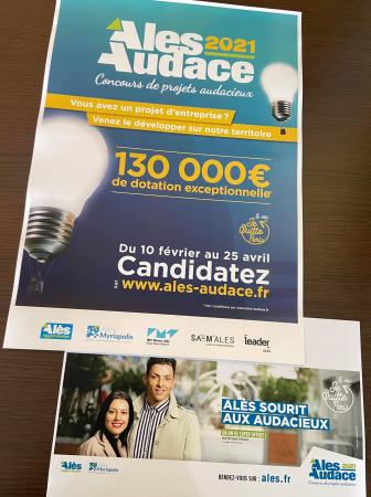 Concours Alès Audace 2021 : candidatures jusqu'au 25 avril 2021