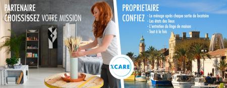 Icare Home propose des missions d'entretien de maisons de vacances et d'accueil de vacanciers.