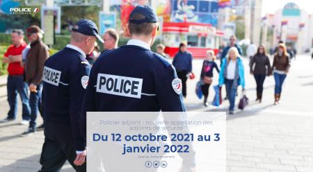 Recrutement de policiers adjoints (ex-adjoints de sécurité) dans le Sud : candidatures jusqu'au 3 janvier 2022