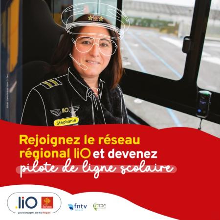 Réseau de transport régional de voyageurs liO : 550 postes à pourvoir