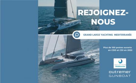 Une centaine de postes à pourvoir chez Grand Large Yachting Méditerranée à La Grande-Motte