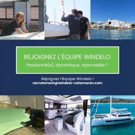 Windelo Catamaran ouvre plus de 20 postes en CDI, CDD et stages pour 2022.