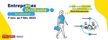 6e édition de l'opération « Entreprenez en Occitanie » : du 7 novembre au 7 décembre