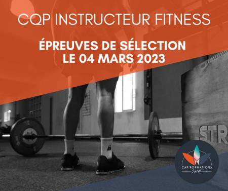 CAP'Formations Sport lance la 1re session du CQP instructeur fitness : sélection le 4 mars.