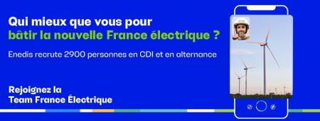 268 offres à pourvoir en 2023 chez Enedis en Occitanie, du CAP au bac+5