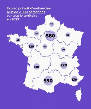 Expleo recrute 2 000 salariés en France en 2023, dont 550 à Toulouse.