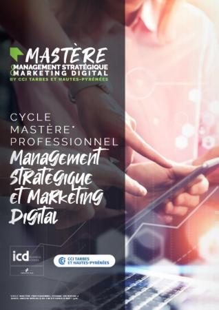 La CCI Tarbes et Hautes-Pyrénées lance un Mastère en Management stratégique et Marketing Digital.