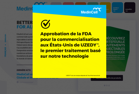 La biotech montpelliéraine Medincell à l'assaut du marché américain.