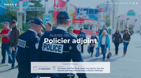 Recrutement de policiers adjoints en zone Sud : candidatures jusqu'au 7 août