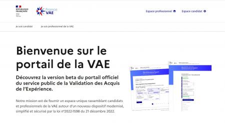 Qu'est-ce que France VAE, le nouveau portail de la VAE ?